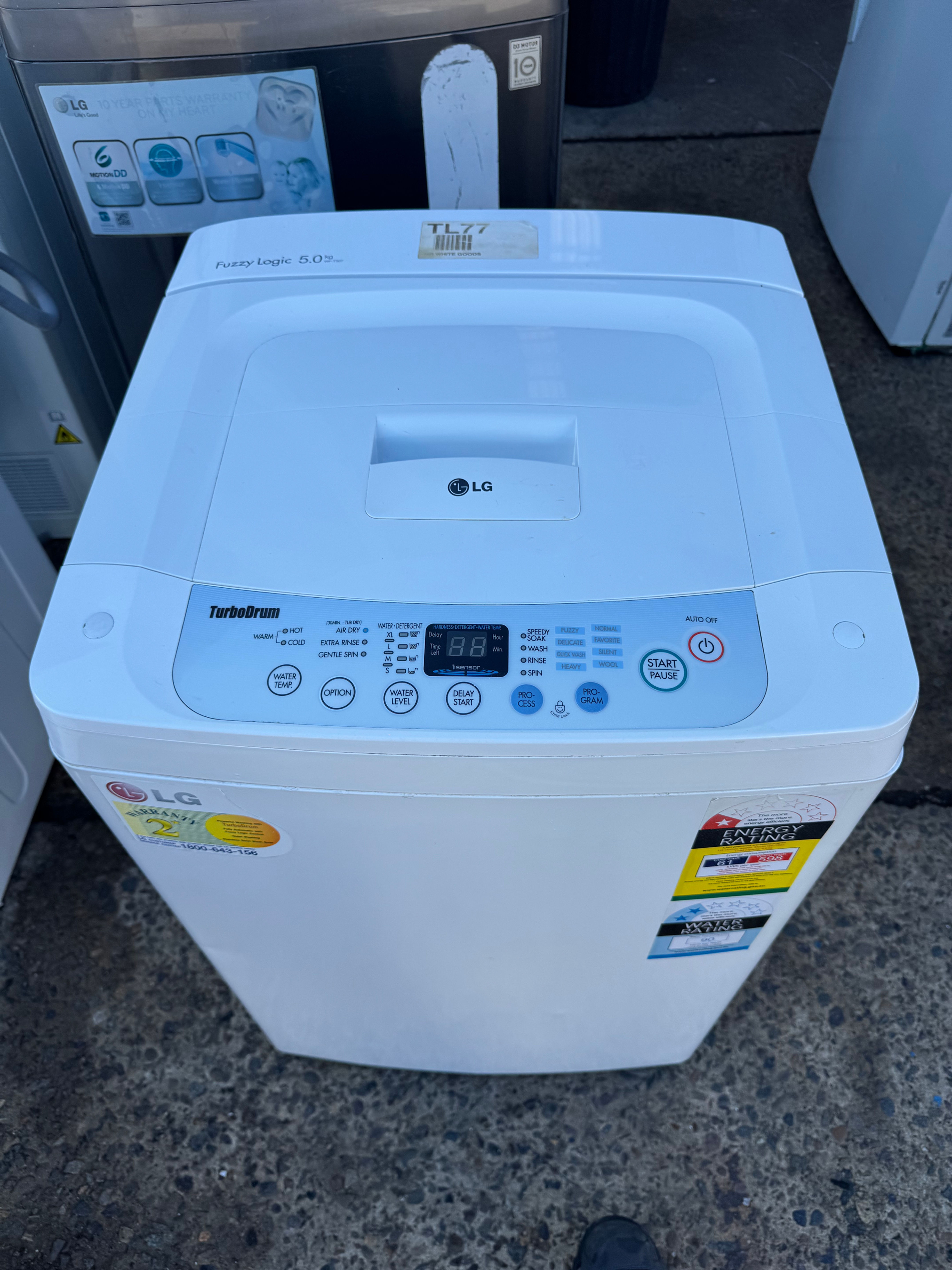  5kg LG top loader (TL77)
