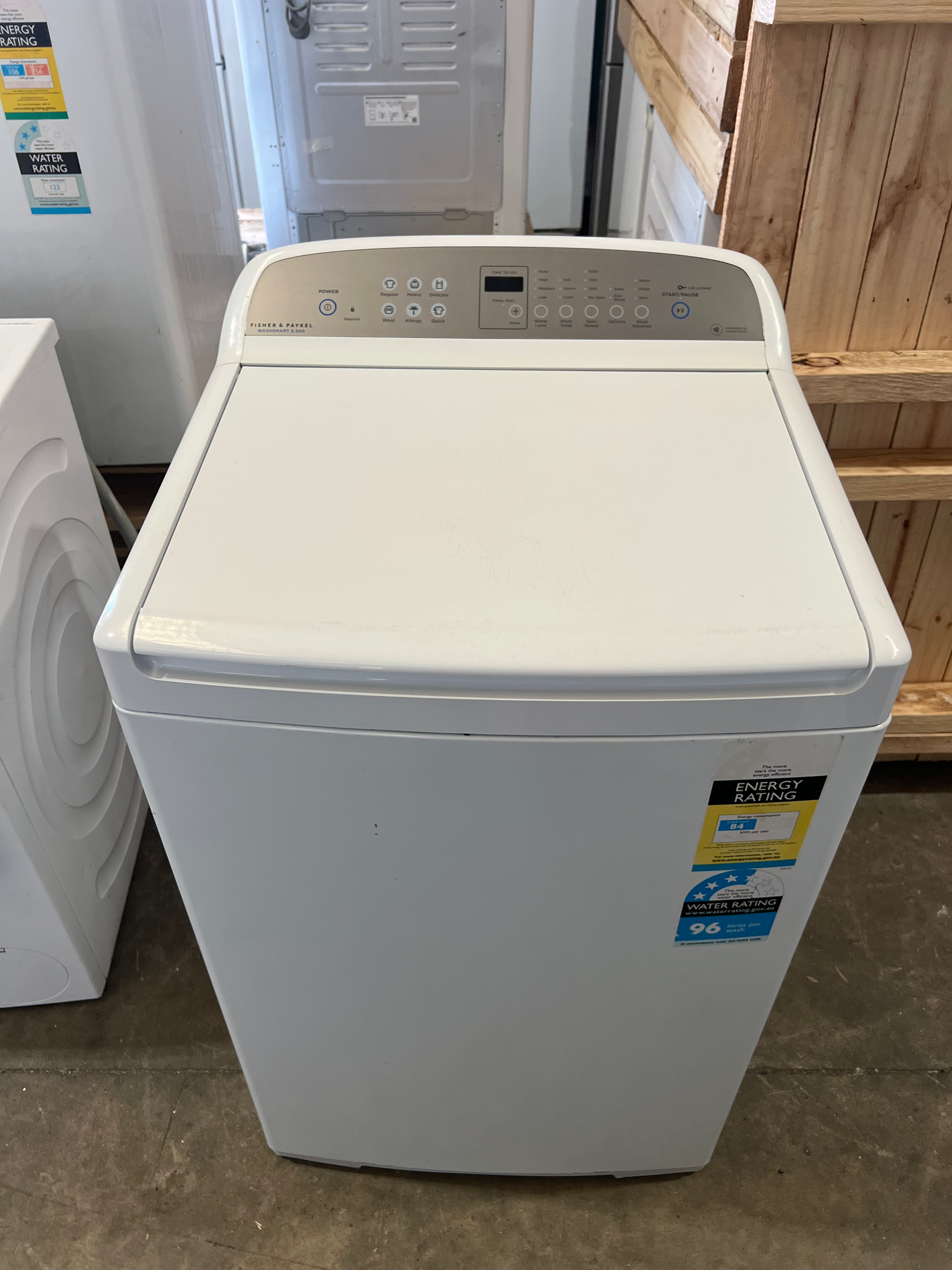 10kg Fisher & Paykel top loader (TL971)