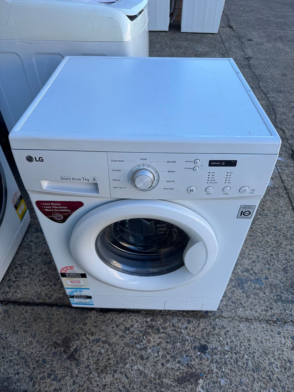 Thumbnail:  7kg LG Direct Drive Front Loader (FL1177)