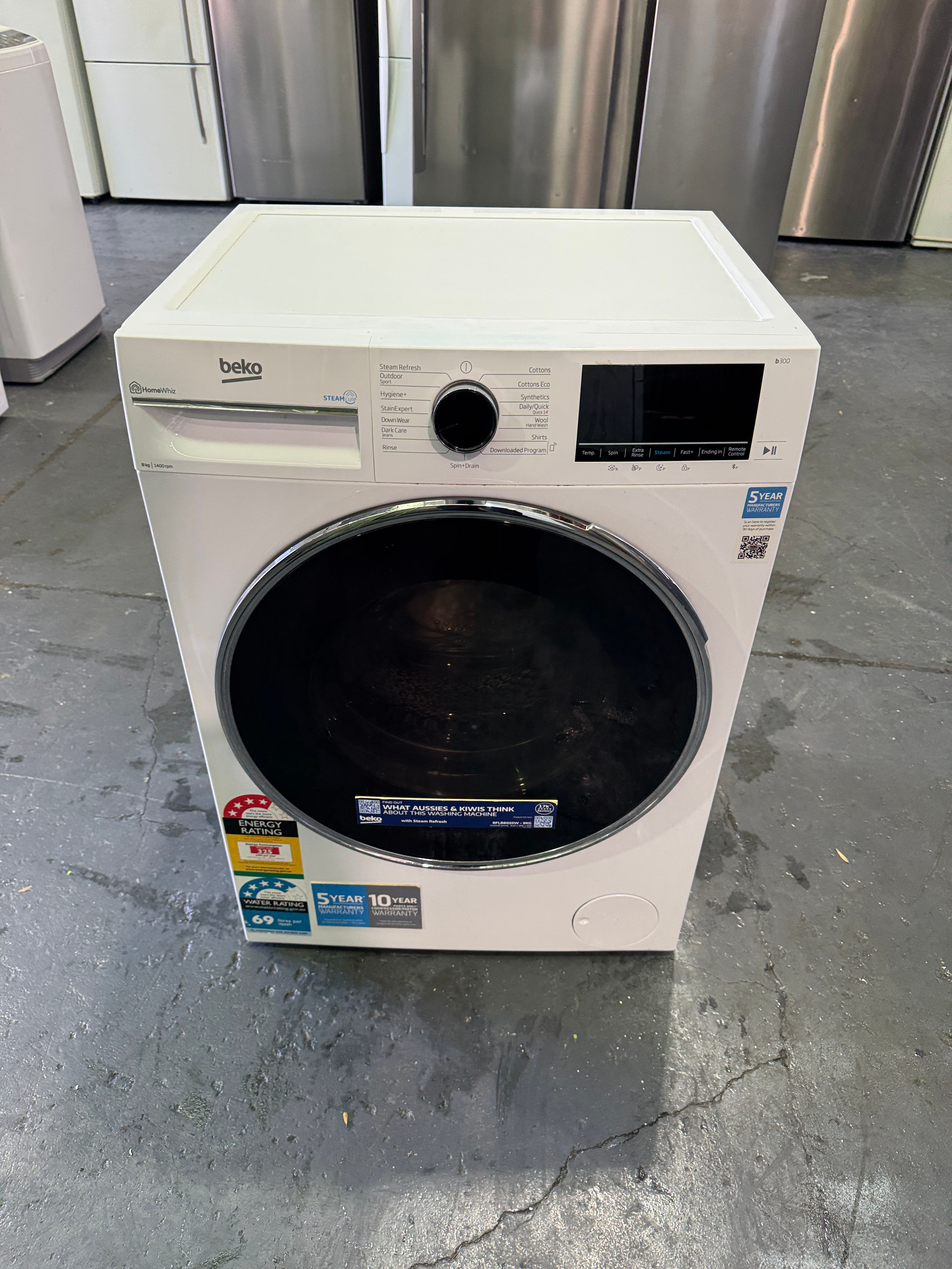 8kg Beko Front Loader (FL1477)