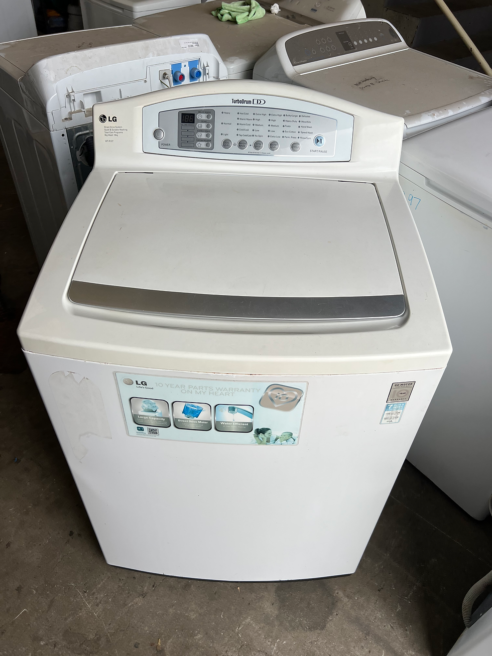 Thumbnail: 10kg LG top loader (TL1400)