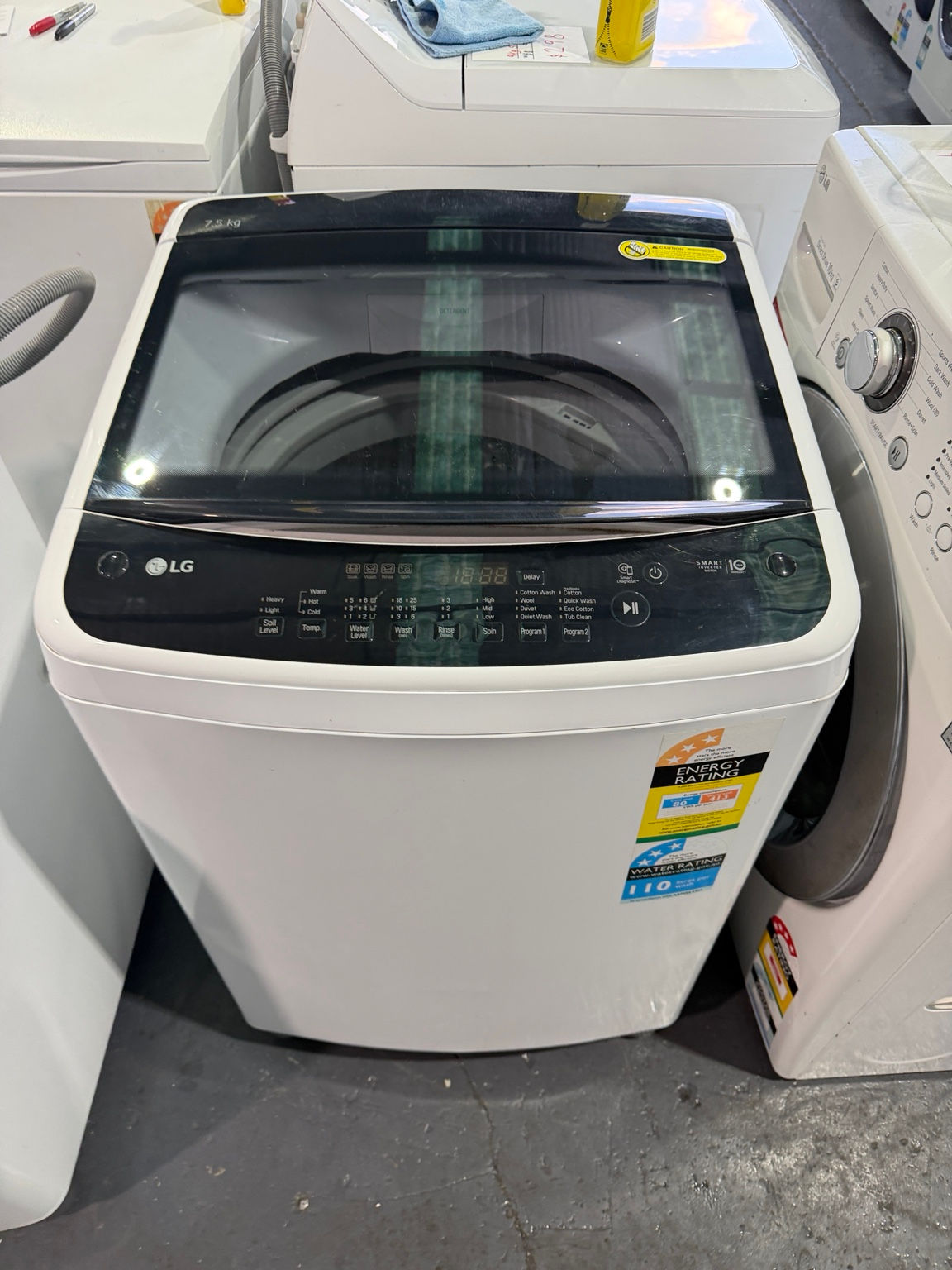 7.5kg LG Top Loader (TL1908)