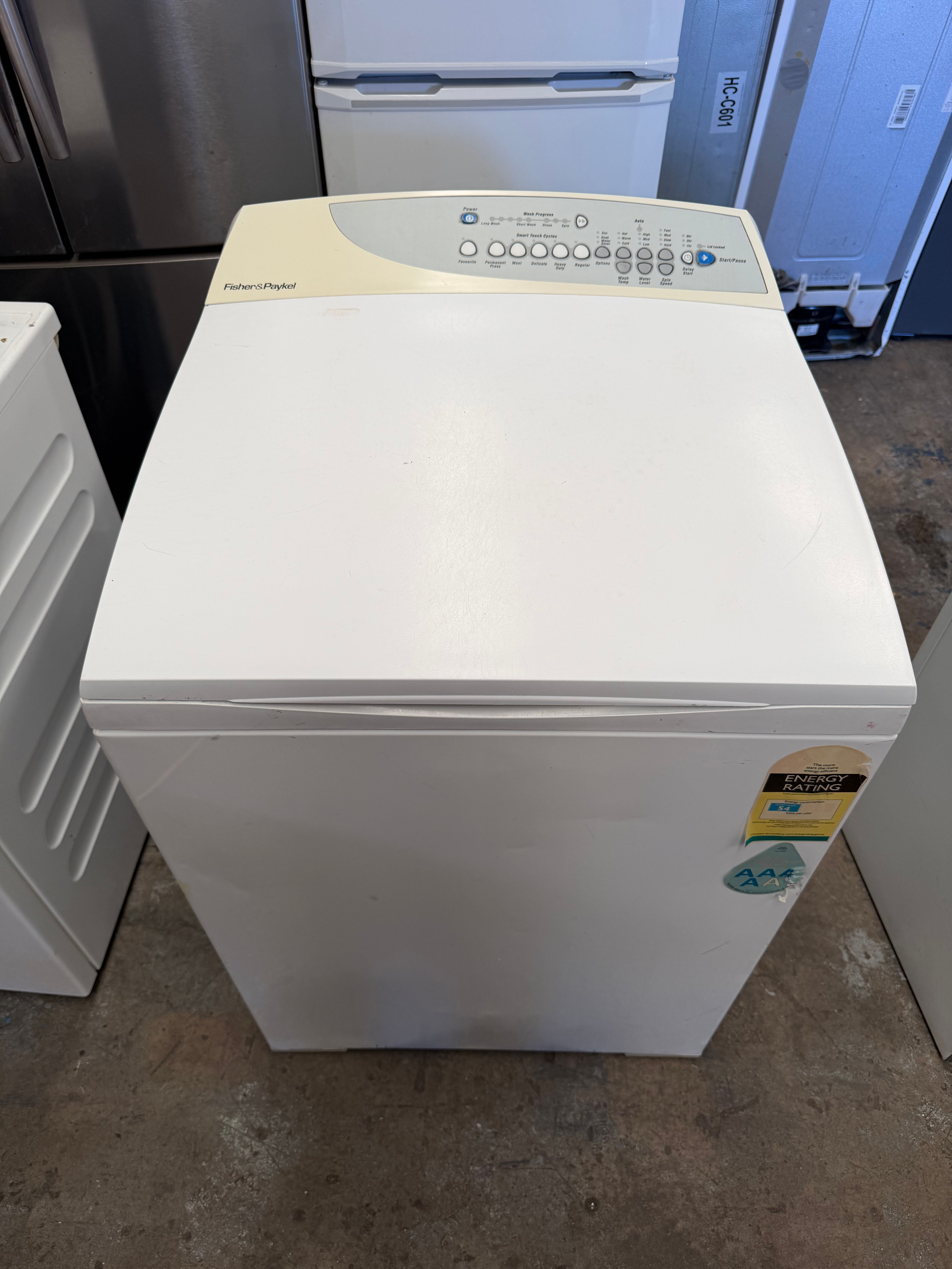 7.5kg Fisher & Paykel Top Loader (TL1537)