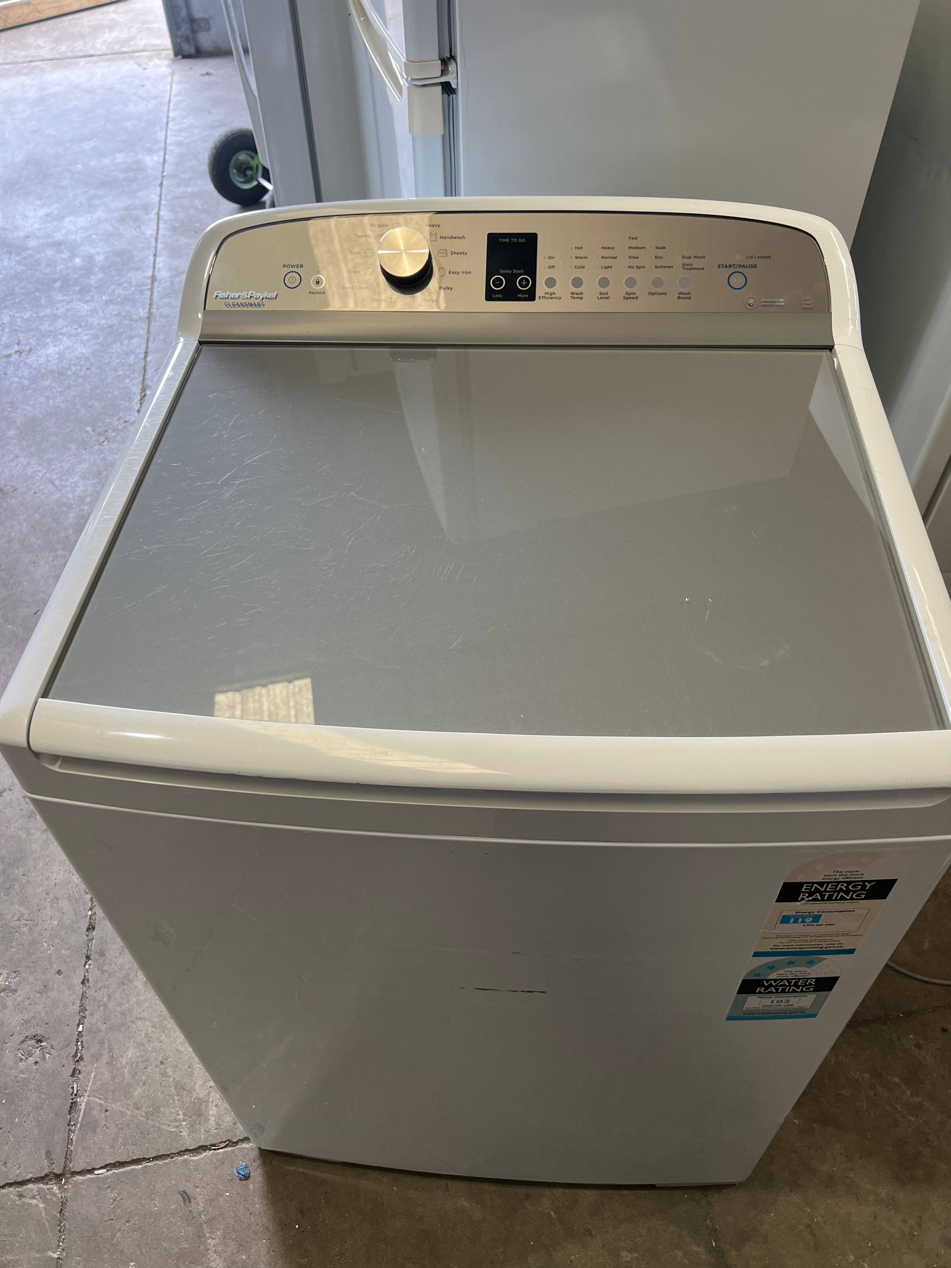 10kg Fisher & Paykel Top Loader (TL1090)