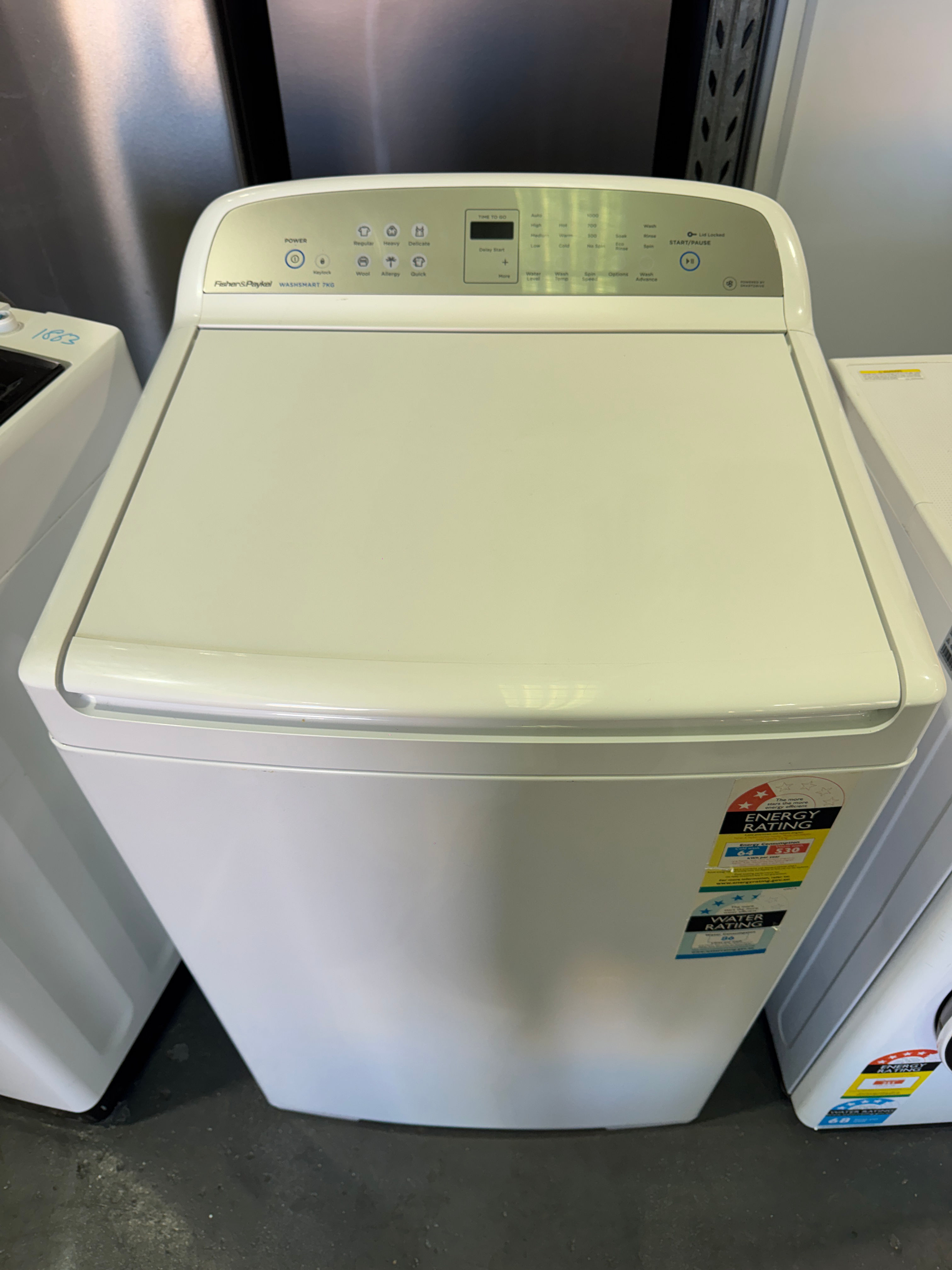 7kg Fisher & Paykel Top Loader (TL1864)