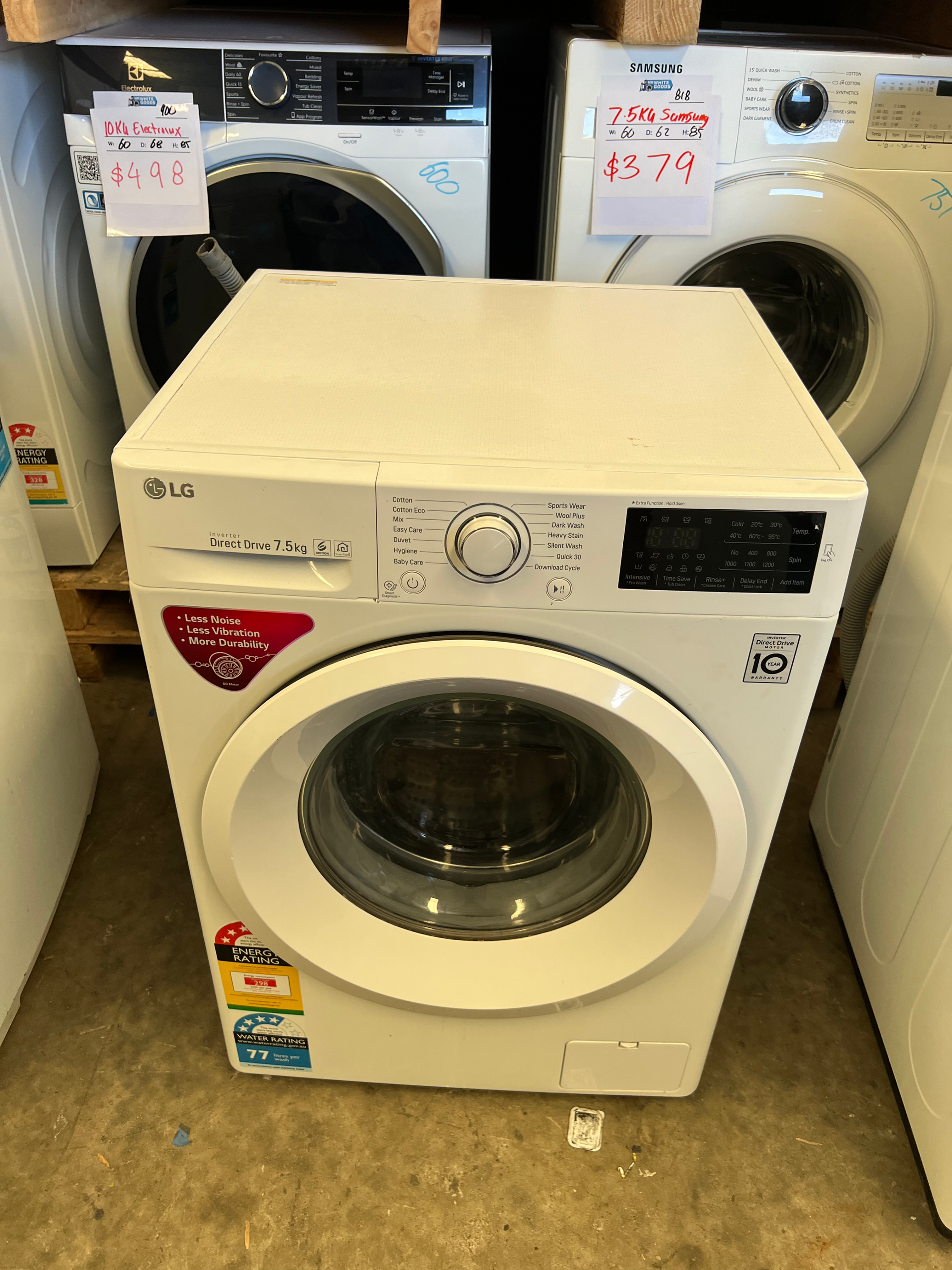 7.5kg LG Front Loader (FL936)