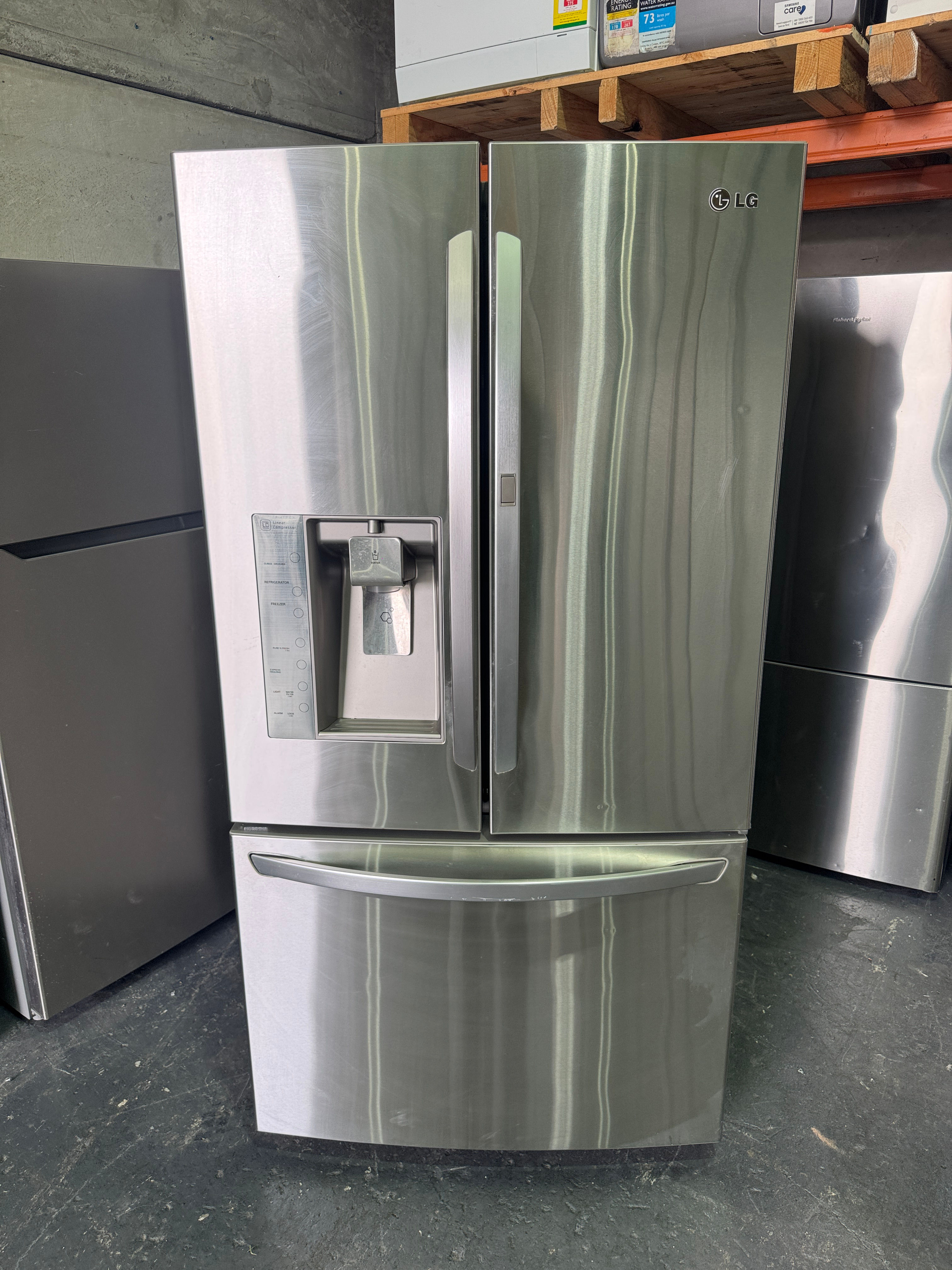 730L LG French Door Stainless Steel Fridge (F1485)