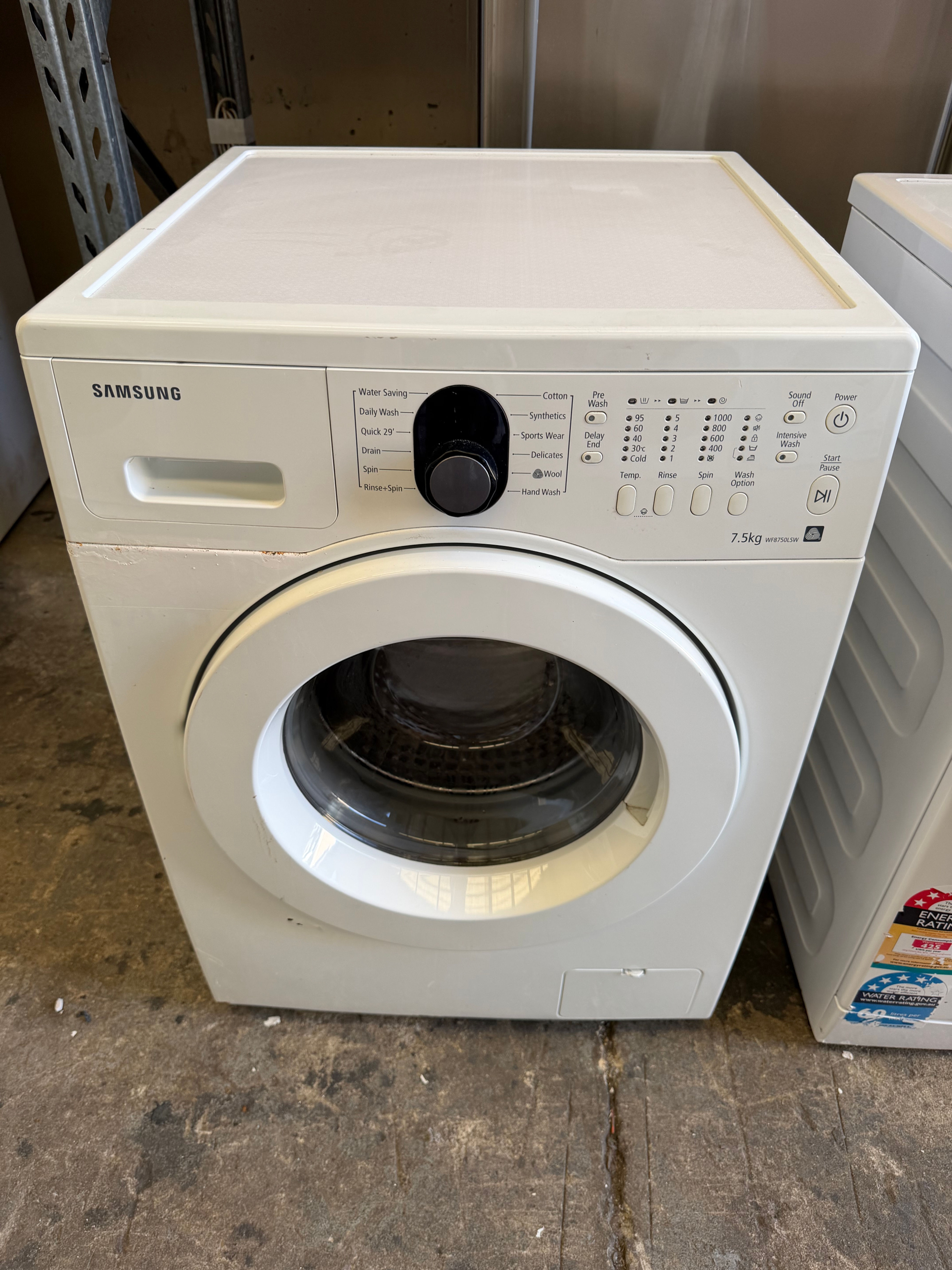 7.5kg Samsung Front Loader (FL1172)