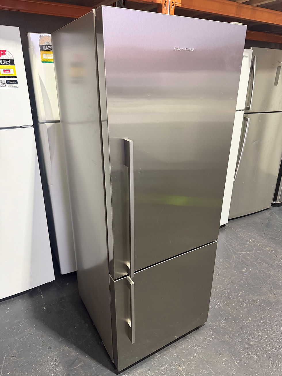 Thumbnail: 403L Fisher & Paykel Stainless Steel Bottom Mount Fridge (F1160)