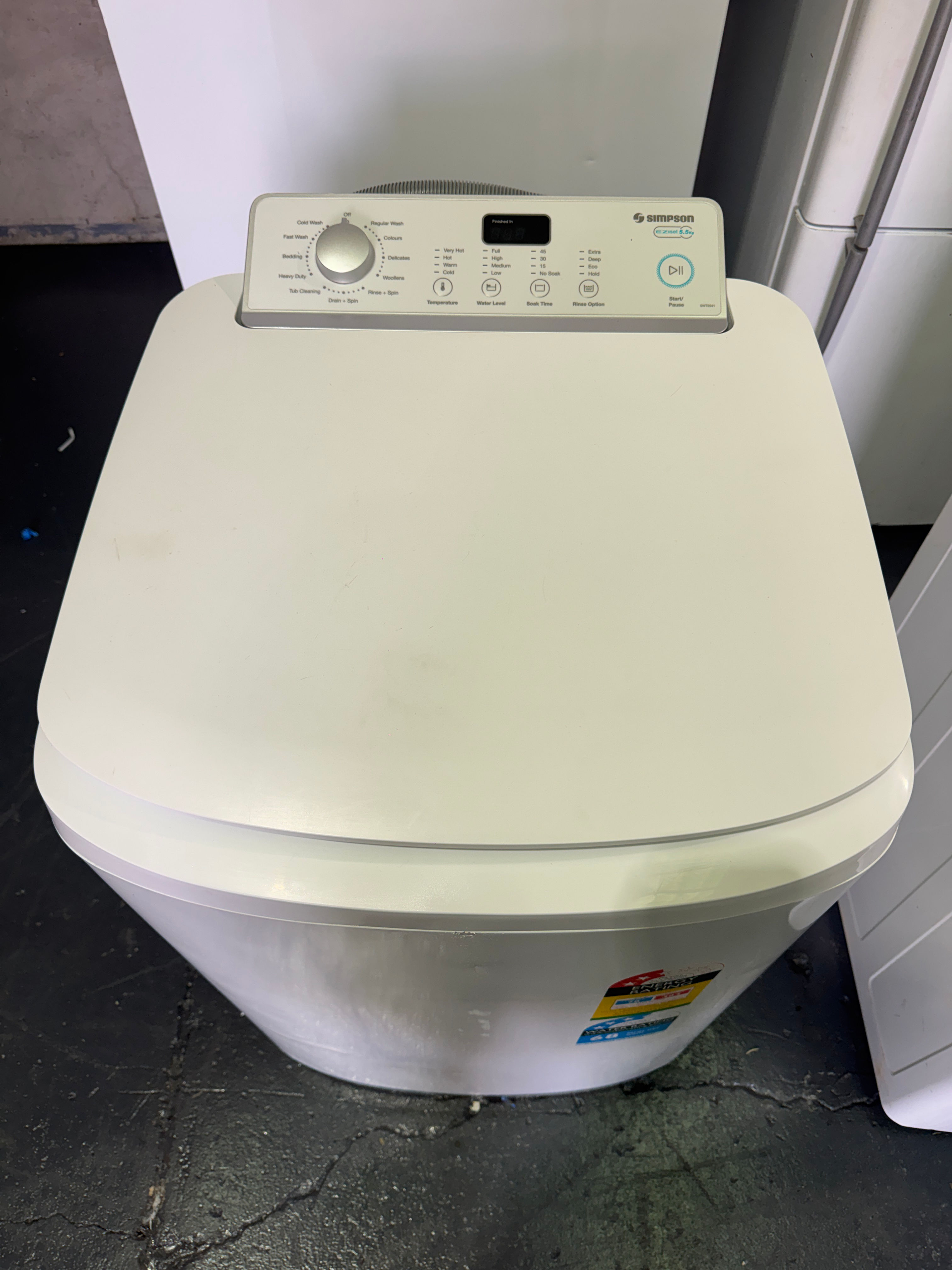  5.5kg Simpson Top Loader (TL1664)