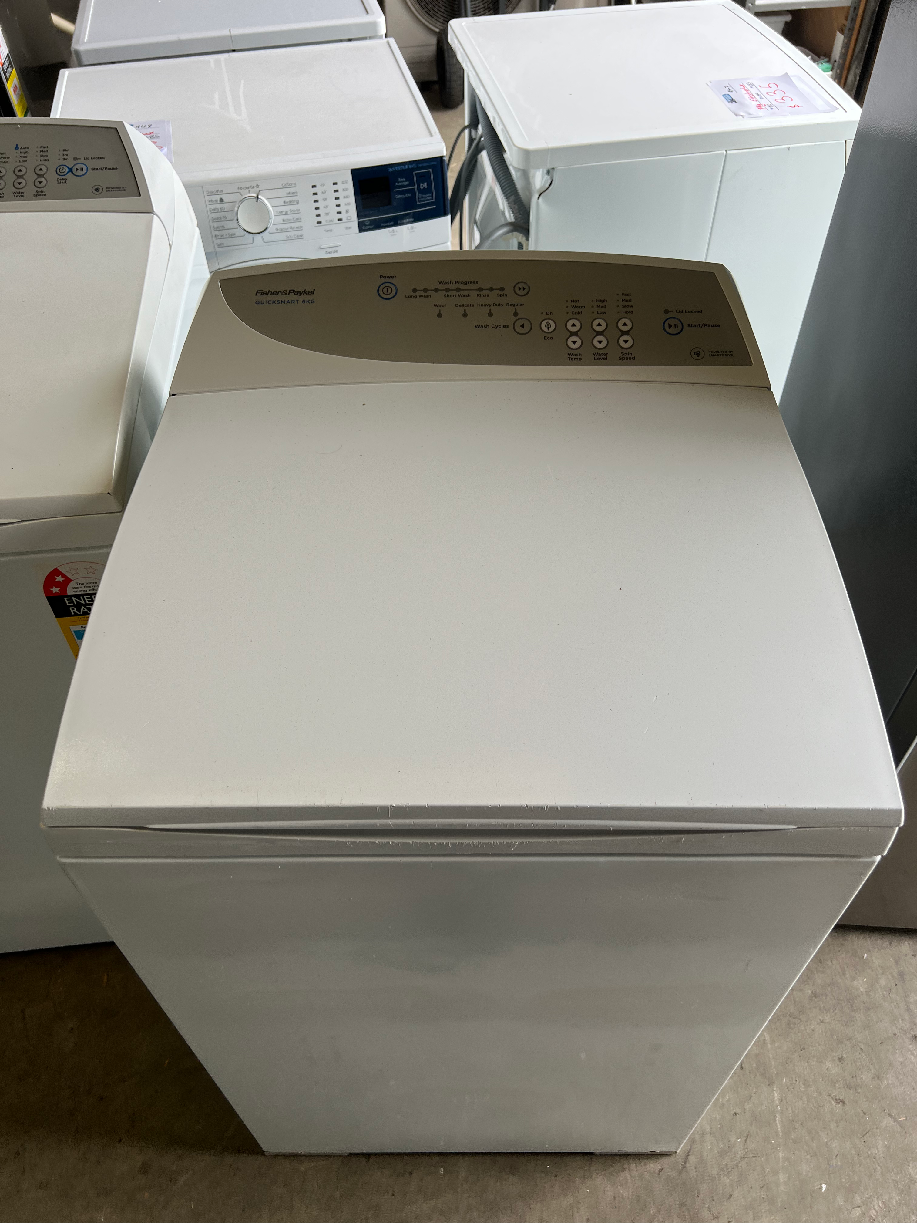 6kg Fisher & Paykel Top Loader (TL1312)