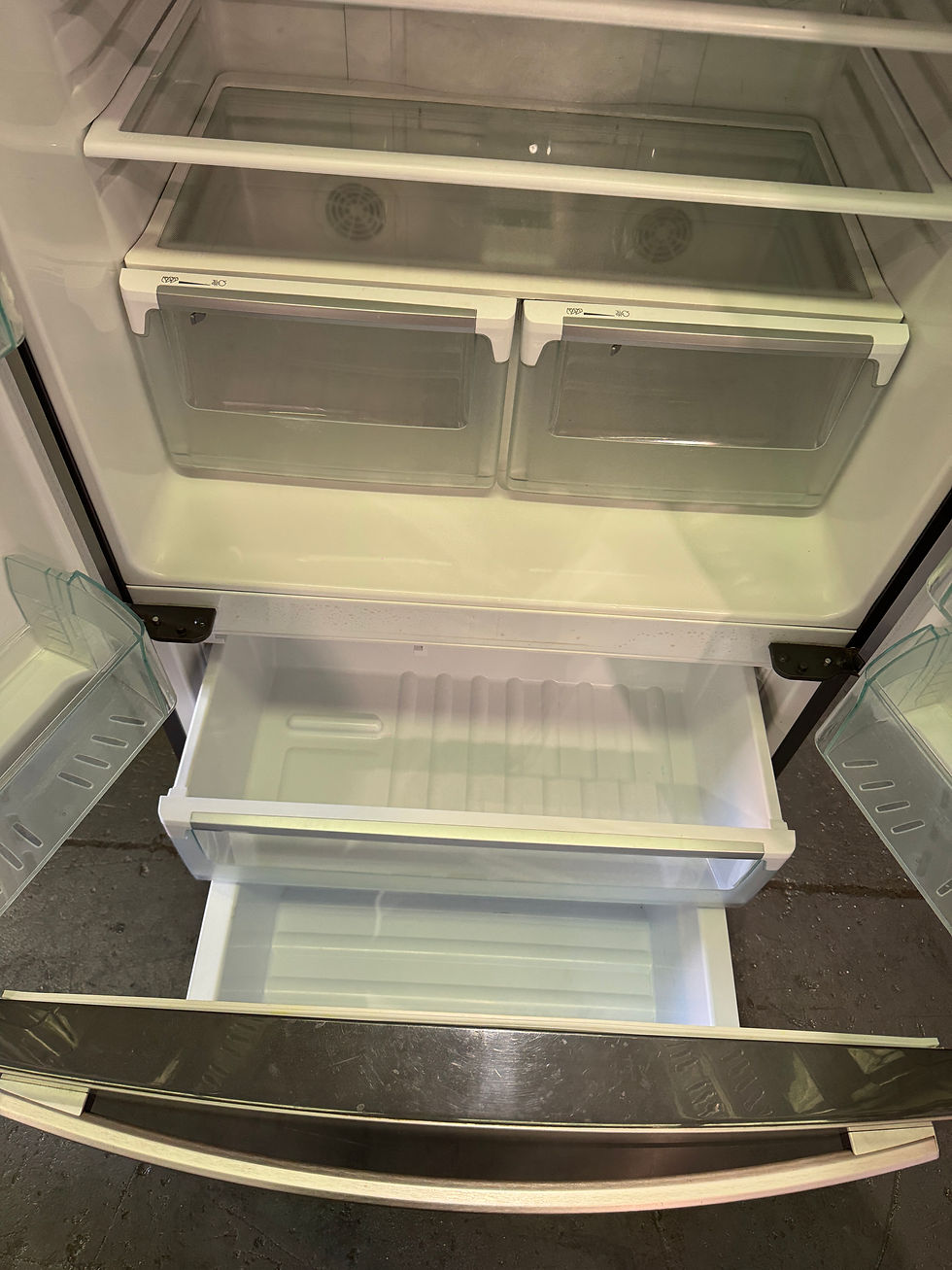 Thumbnail: 510L Westinghouse Stainless Steel French Door Fridge (F1341)