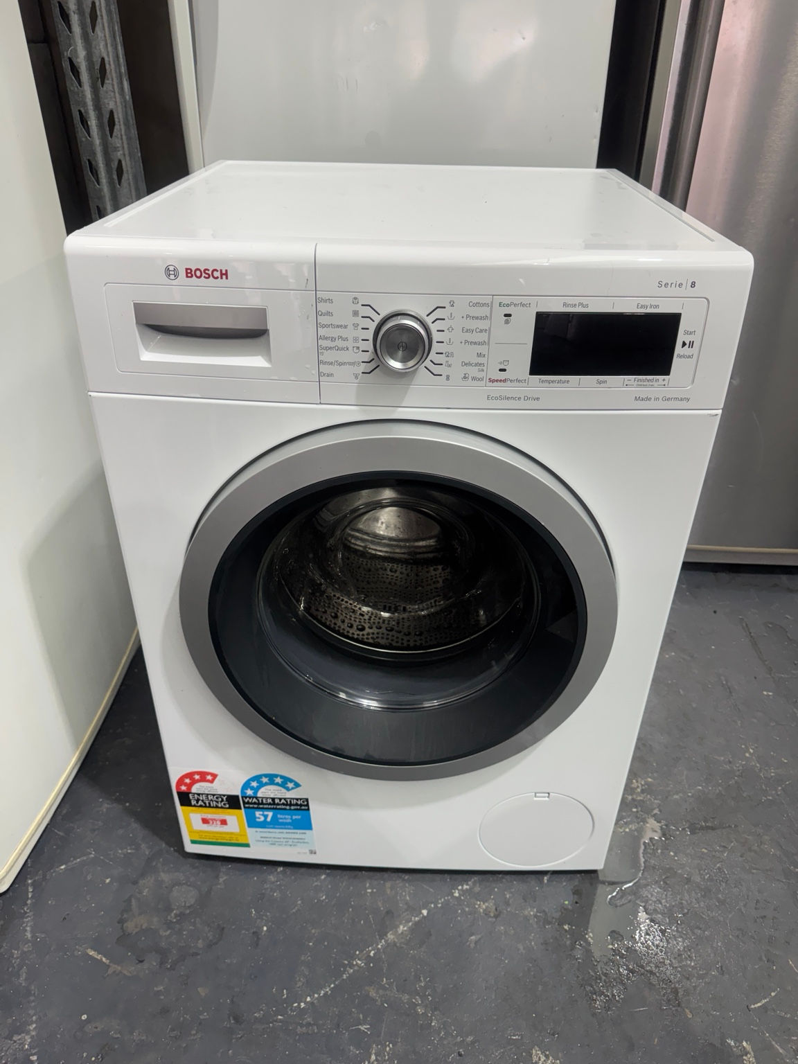 8kg Bosch Front Loader Series 8 (FL1509)