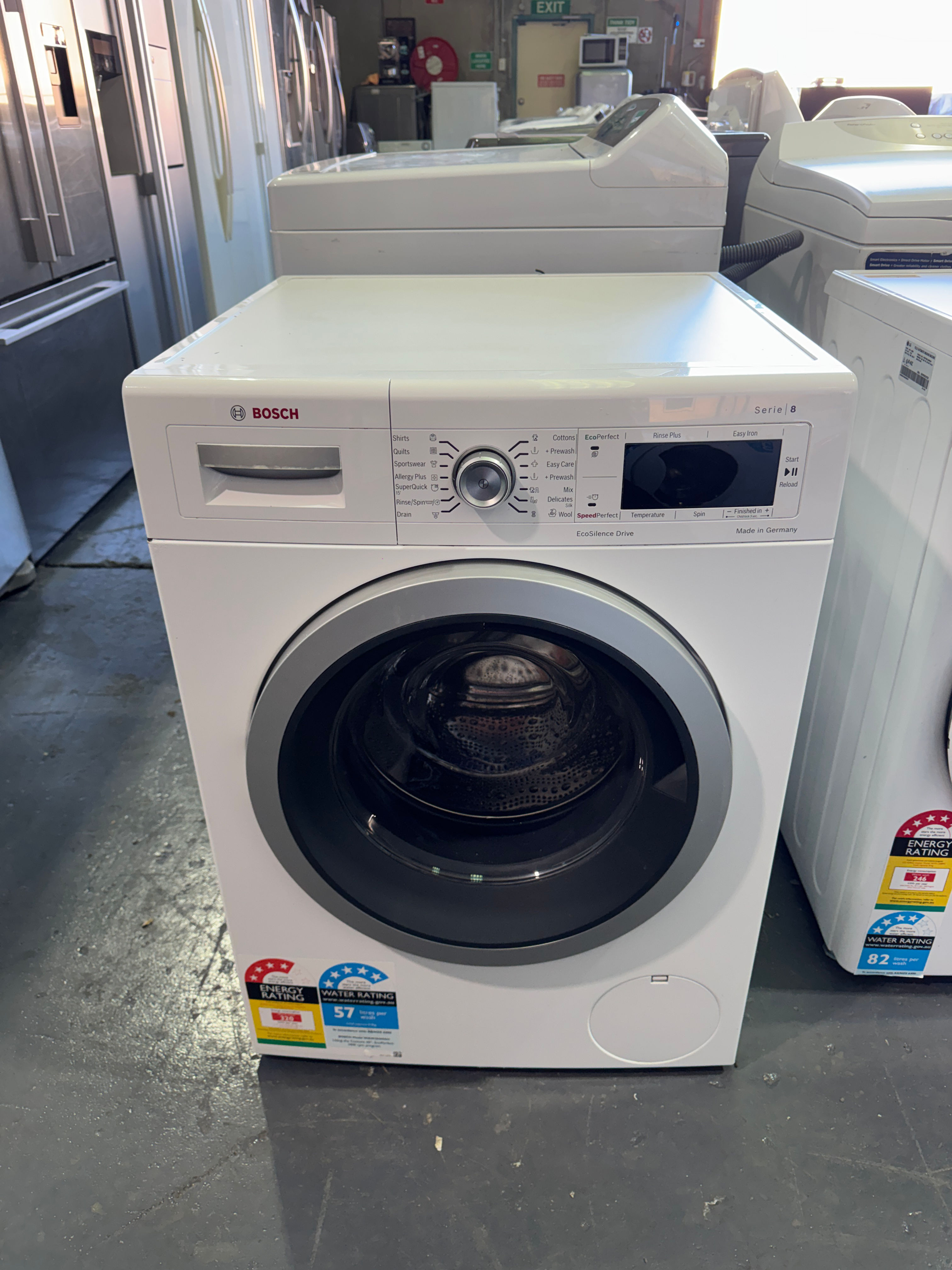 8kg Bosch Series 8 Front Loader (FL1350)