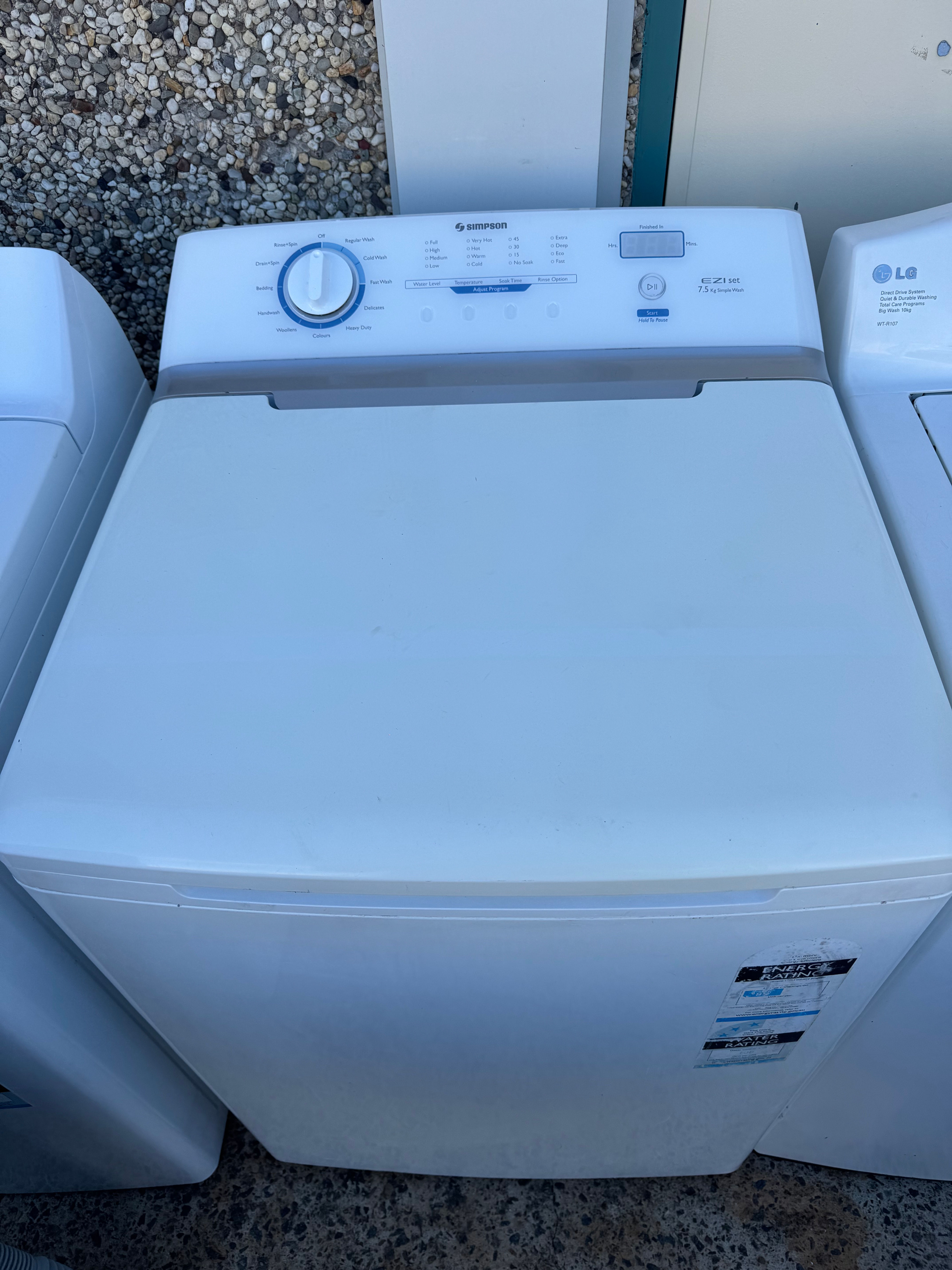 7.5kg Simpson Top Loader (TL1549)