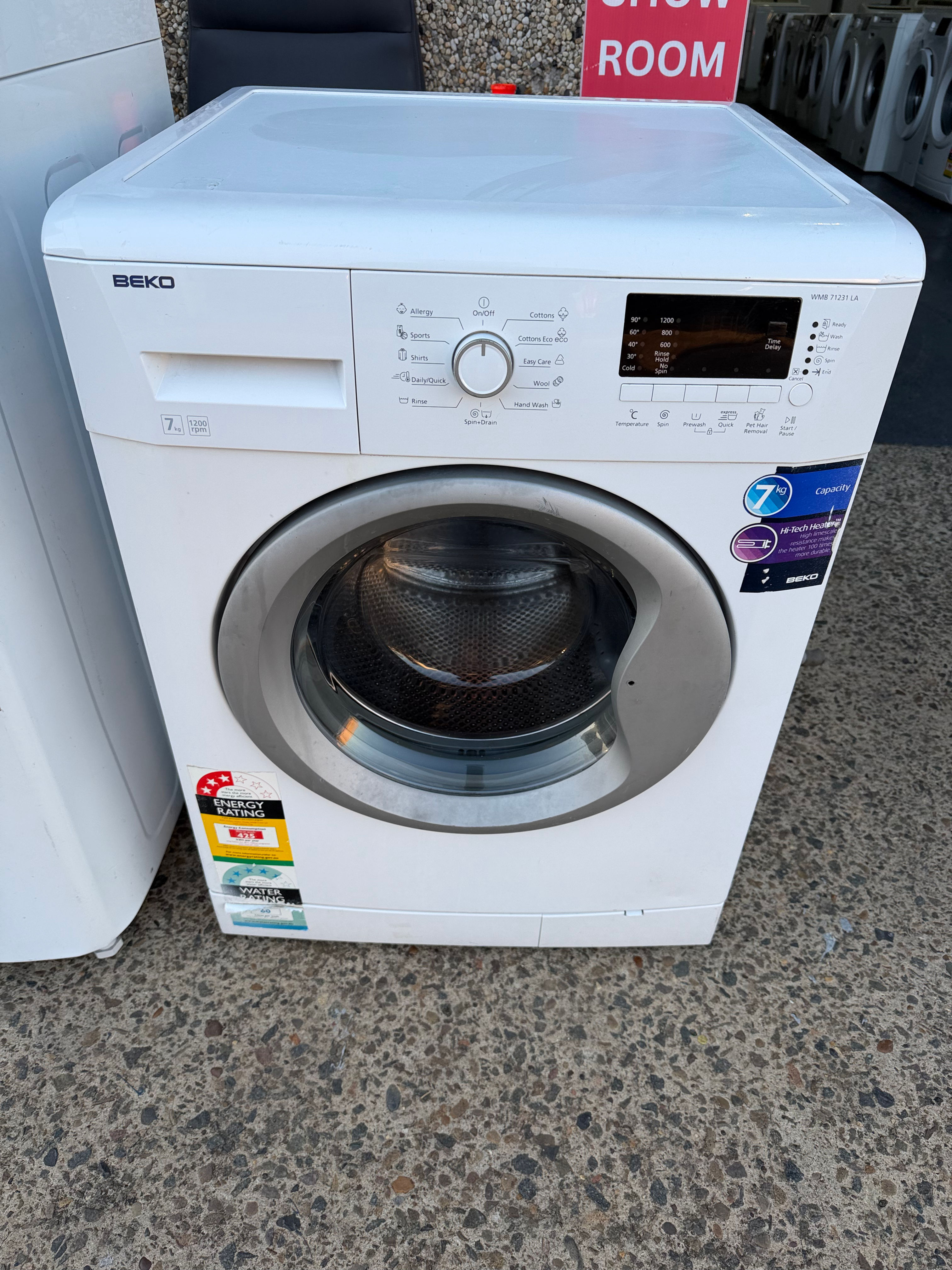 7kg Beko Front Loader (FL1225)