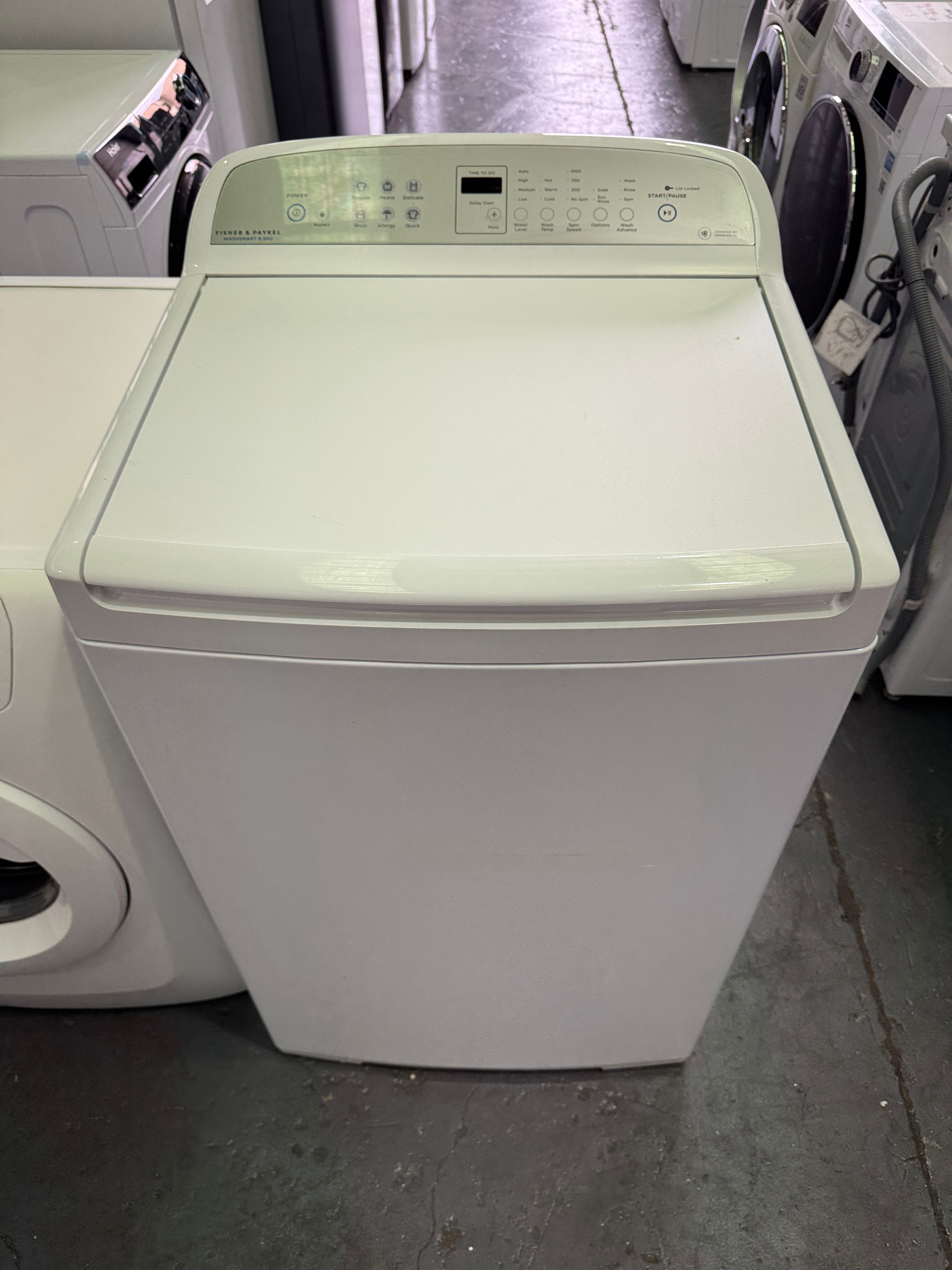 8.5kg Fisher & Paykel Top Loader (TL1891)
