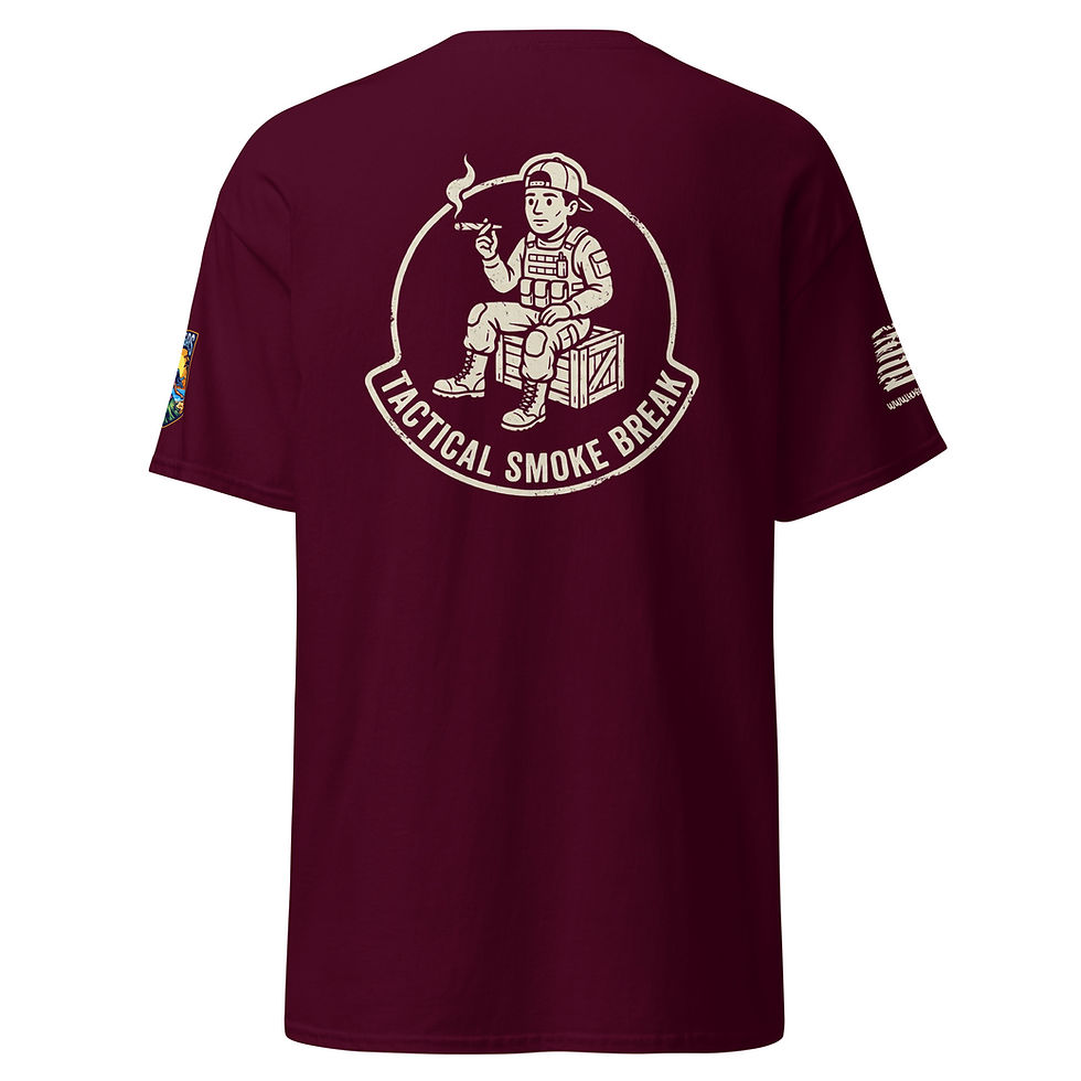 Thumbnail: Humble Gamers | Tactical Smoke Break T-Shirt