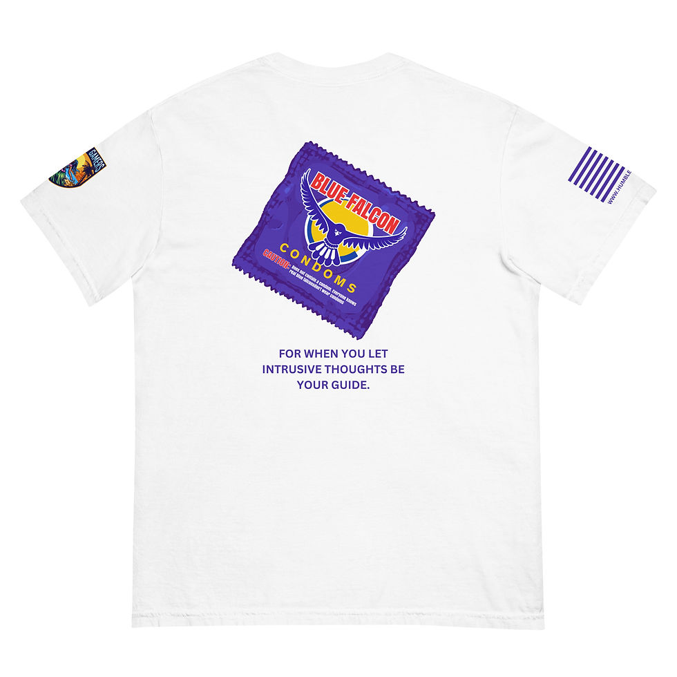 Thumbnail: Blue Falcon Condoms T-Shirt