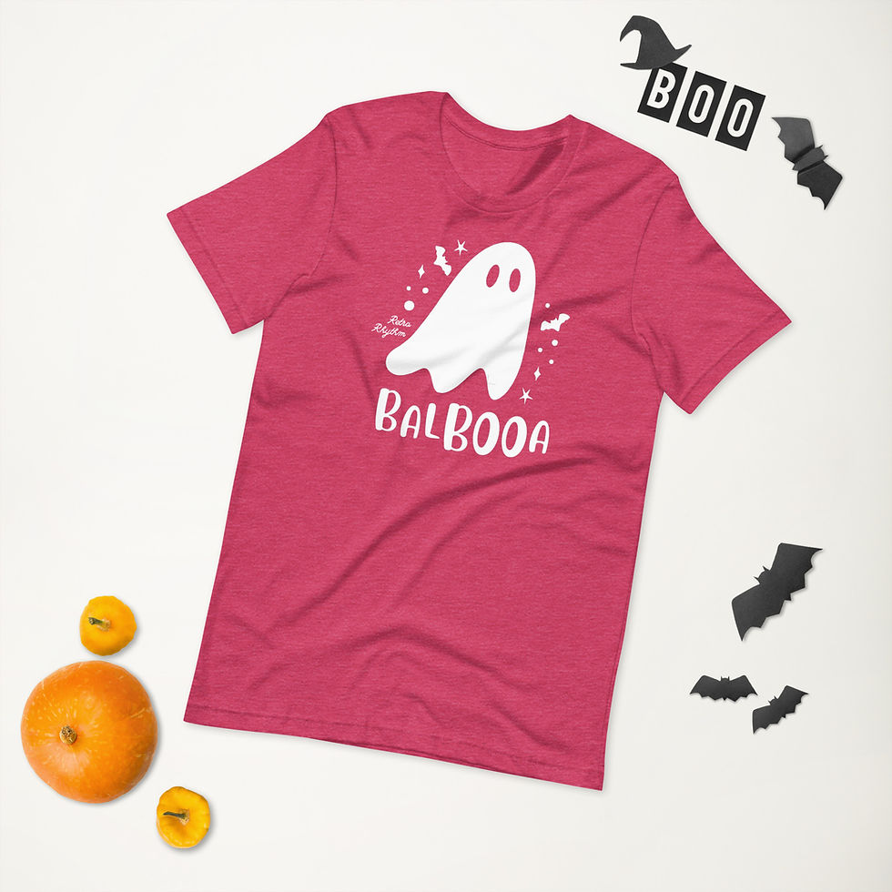 Thumbnail: Balbooa Ghost Halloween Unisex t-shirt