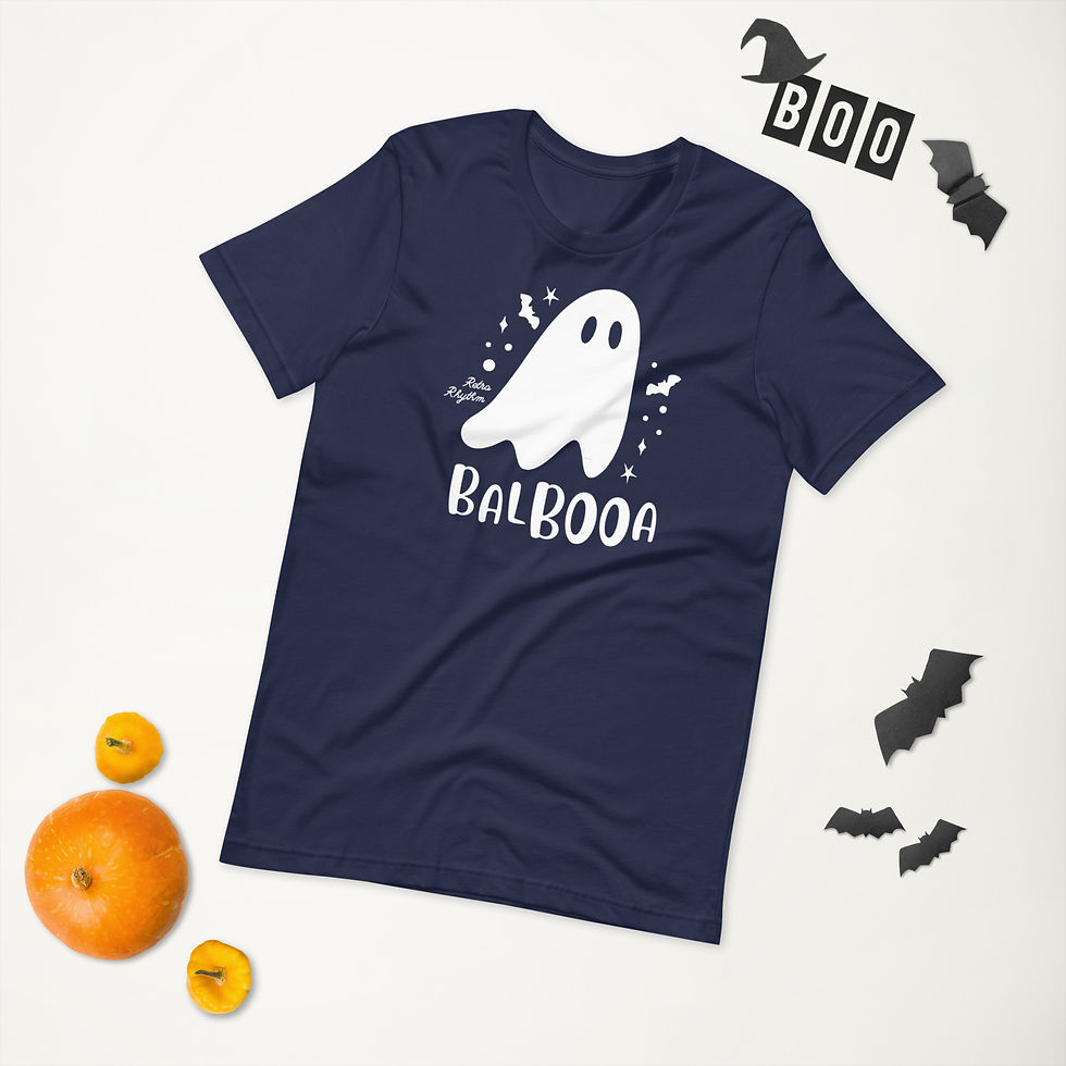 Thumbnail: Balbooa Ghost Halloween Unisex t-shirt