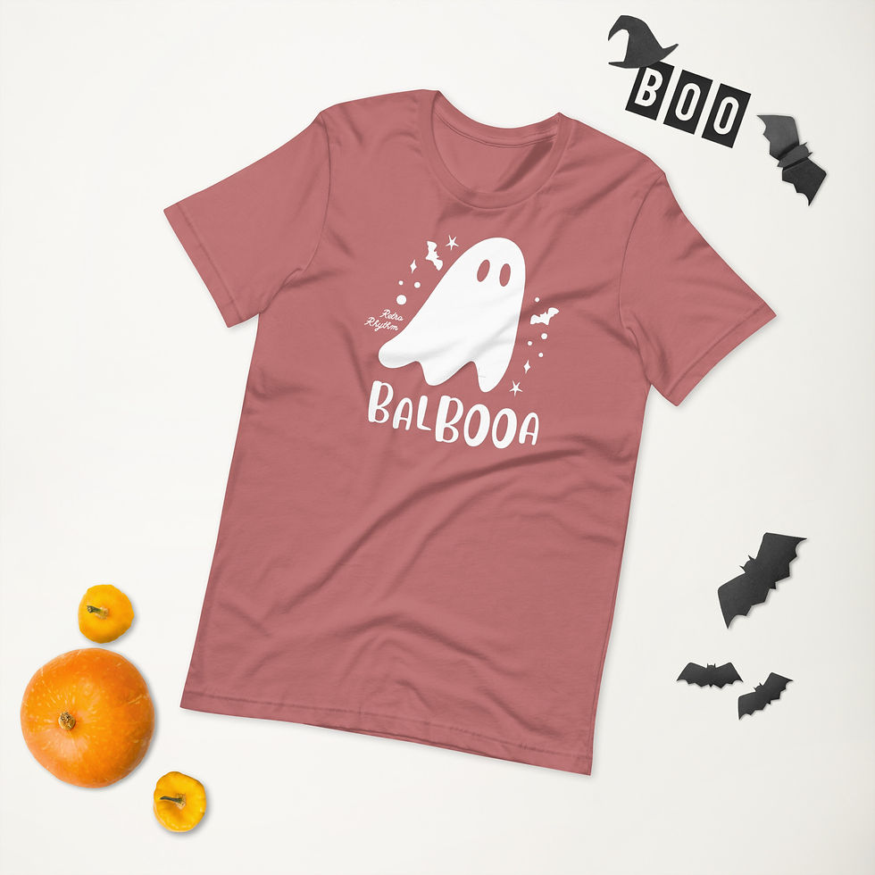 Thumbnail: Balbooa Ghost Halloween Unisex t-shirt