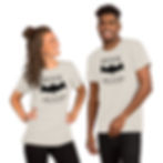 Thumbnail: Vampire Bat Halloween Unisex t-shirt