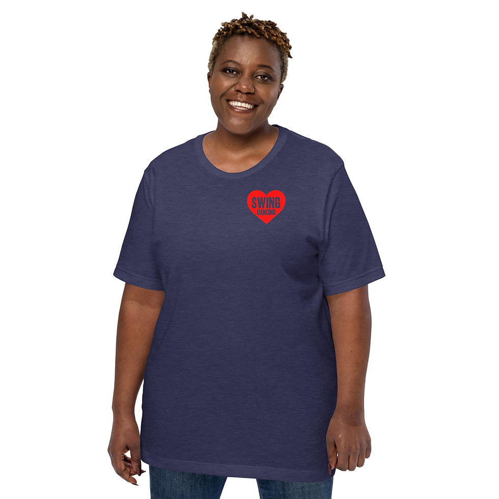 Thumbnail: I Love Swing Dancing - Unisex t-shirt