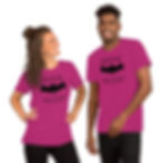 Thumbnail: Vampire Bat Halloween Unisex t-shirt
