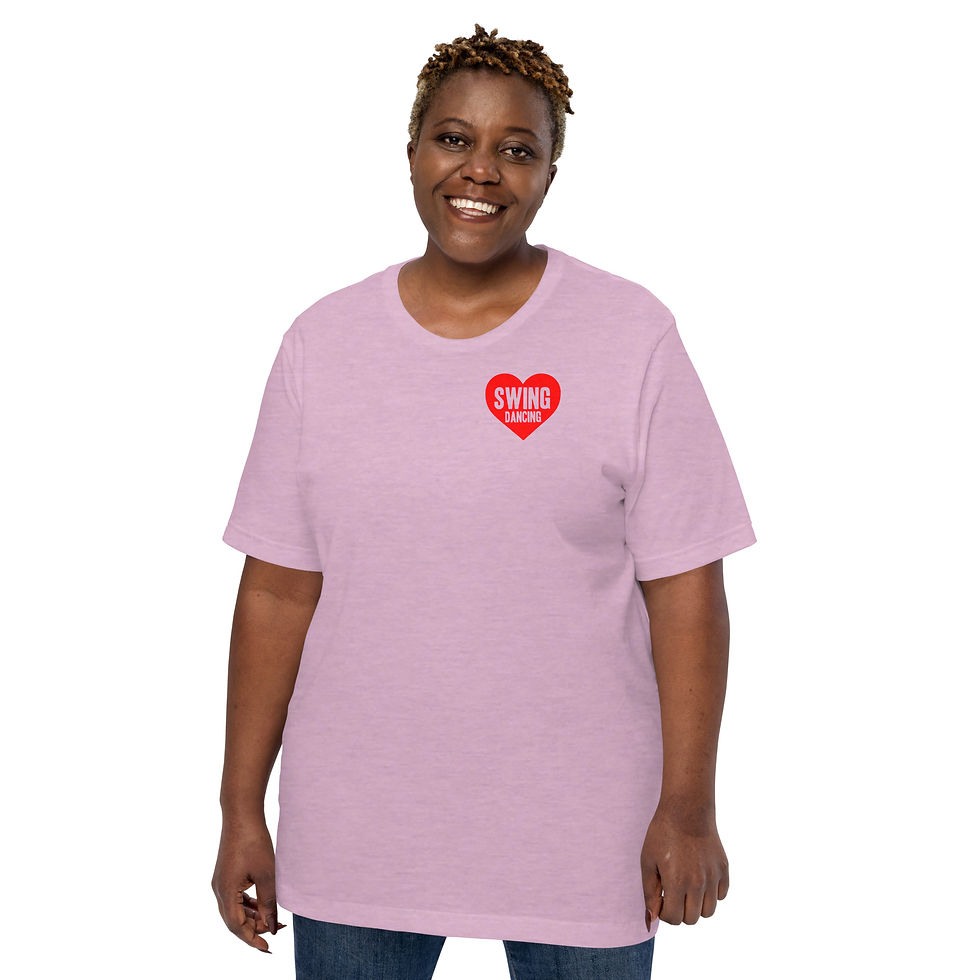 Thumbnail: I Love Swing Dancing - Unisex t-shirt
