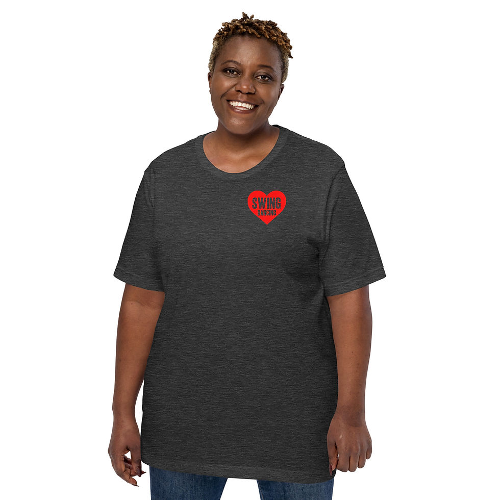 Thumbnail: I Love Swing Dancing - Unisex t-shirt