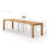 Thumbnail: Wotan Oak Extending Console to Dining Table Kitchen Breakfast Bar Small Desk 1-14 Seat