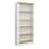 Thumbnail: Country Style Tall Bookcase 5 Tier Bookshelf Display Storage Shelving Unit Stand Book Rack in Off White Finish