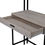 Thumbnail: Industrial Dressing Toilet Table with Mirror and Large Drawer Makeup Vanity Desk in White Oak Wood Effect Finish