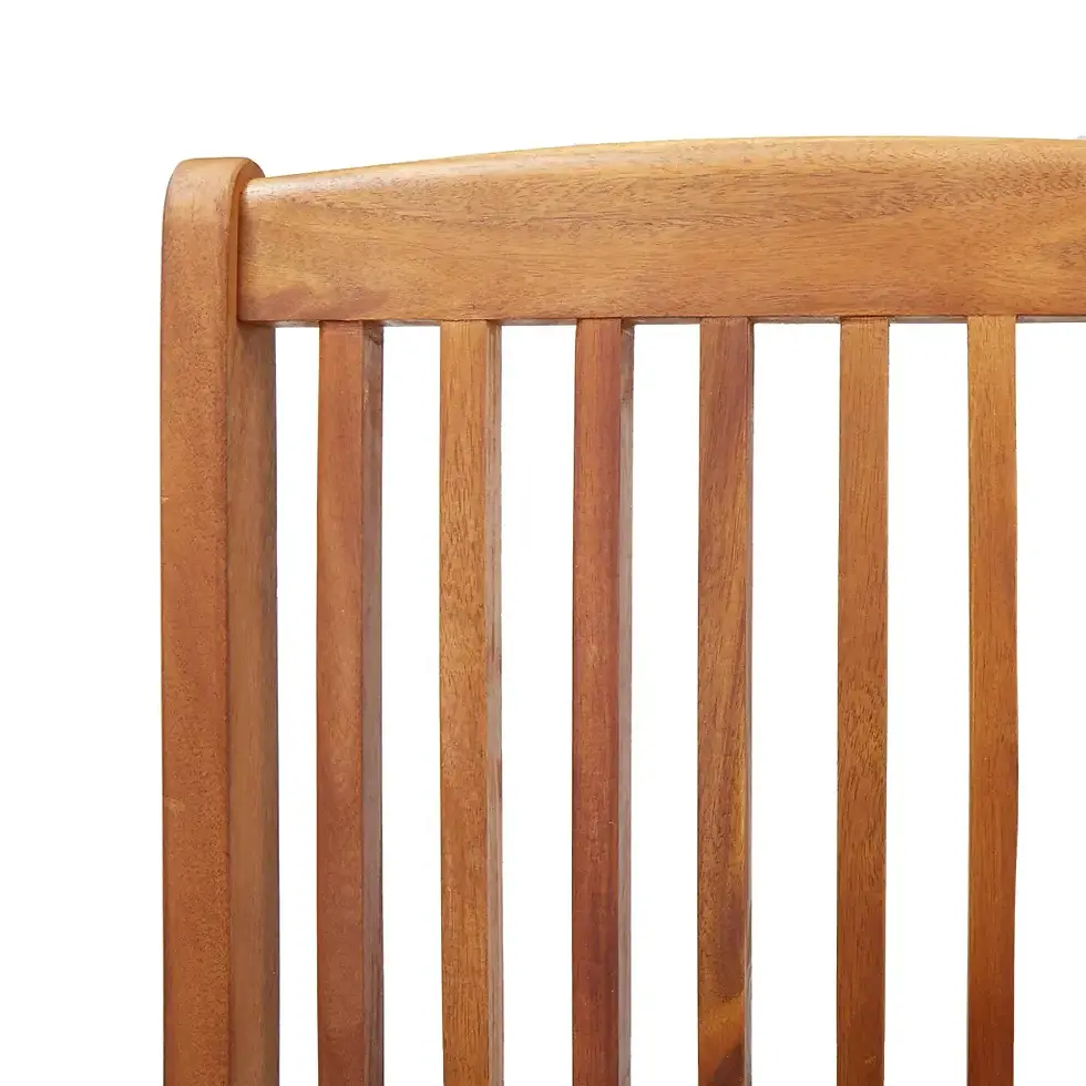 Thumbnail: Solid wood garden chair