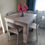 Thumbnail: Grey Square Extending Kitchen Dining Table Butterfly Flip Top up to 8 Seater