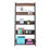 Thumbnail: Industrial Tall Ladder Bookshelf Display Storage Shelving Unit Bookcase