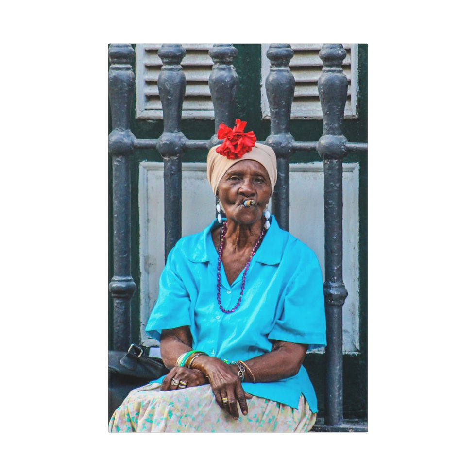Thumbnail: "Cuban Soul" – Iconic Lady Canvas Art