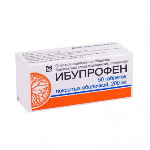 IBUPROFEN 200 mg 50 tablets BeFitPharma