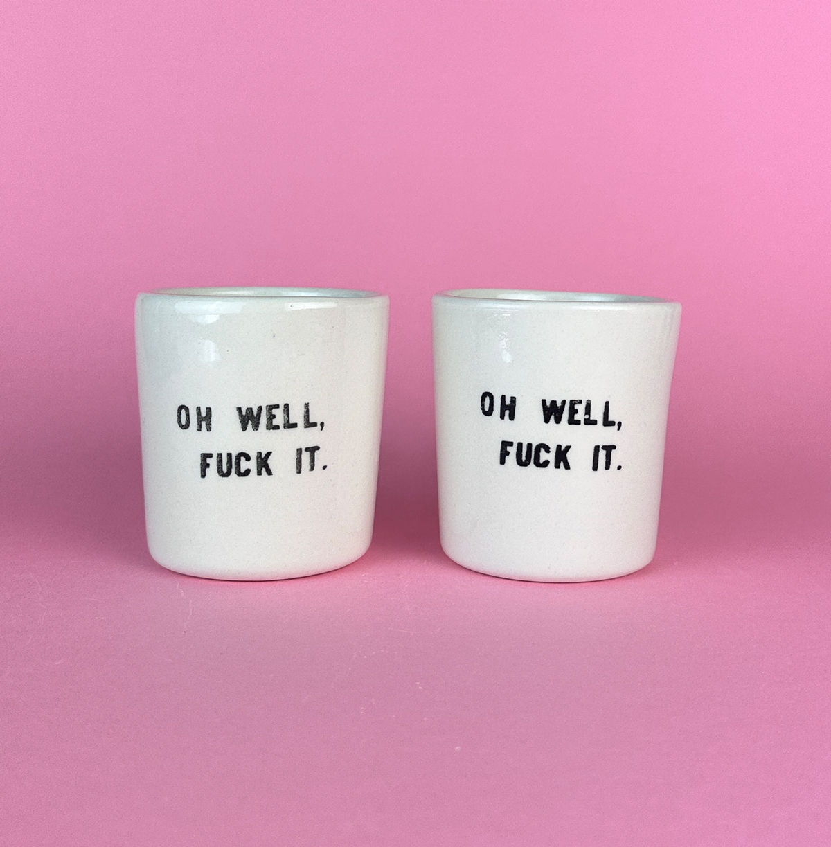 Becher "fuck it"medium