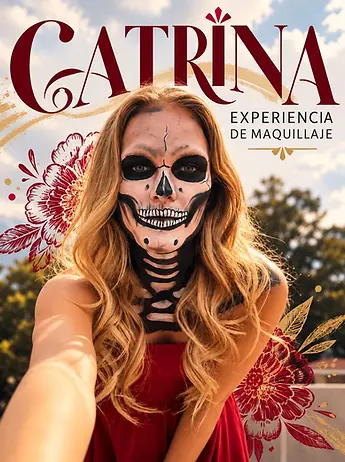 Maquillaje de Catrina Mexico Chill