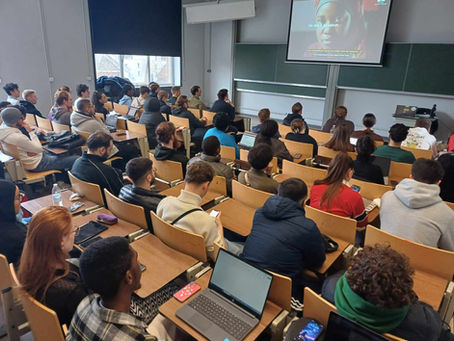 Conférences au cours de Responsabilité Sociétale des Entreprises aux campus de Charleroi et Mons de la Faculté Warocqué d'Économie et de Gestion de l'UMons (13 & &14/03/2024)