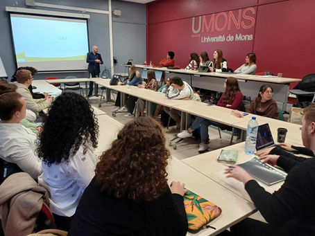 Séminaire de Fruit at Work aux élèves de 2ème Master de l'UMons (14/12/2023)