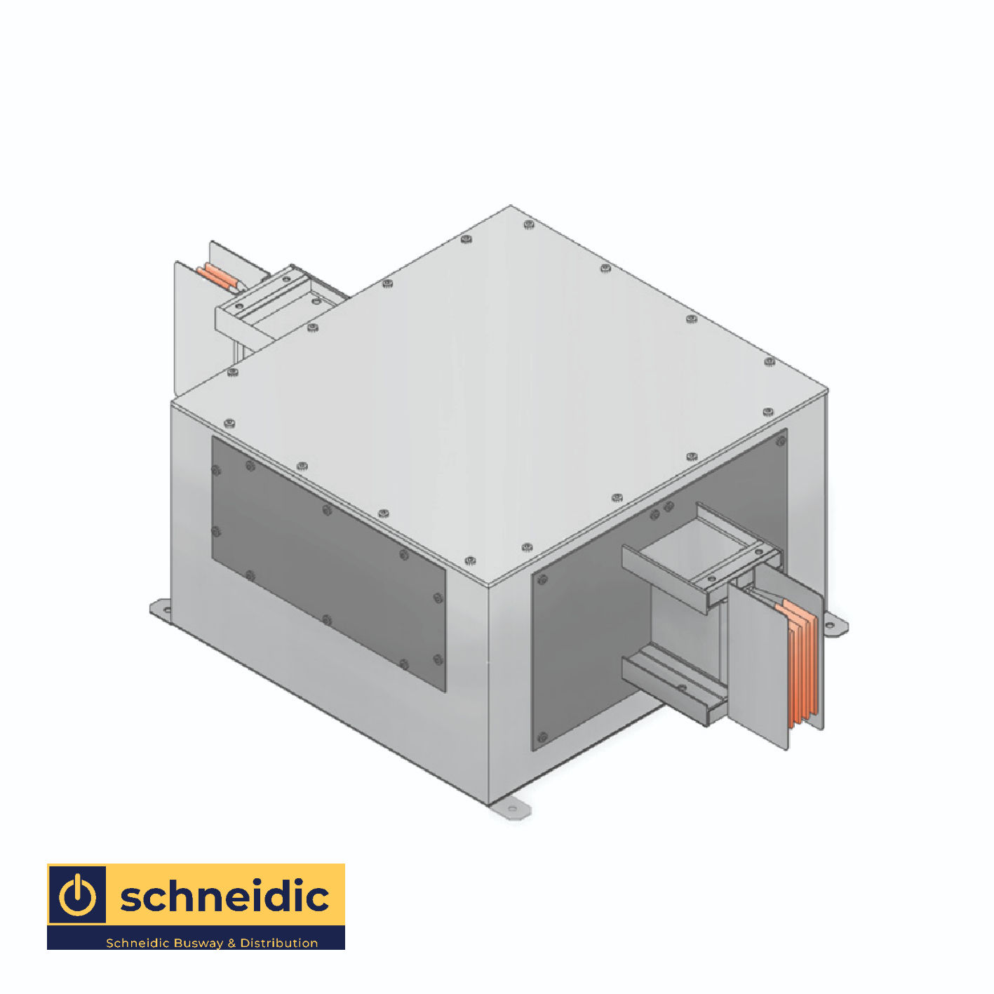 Centre Feed Units | Aluminium | Schneidic | Busway