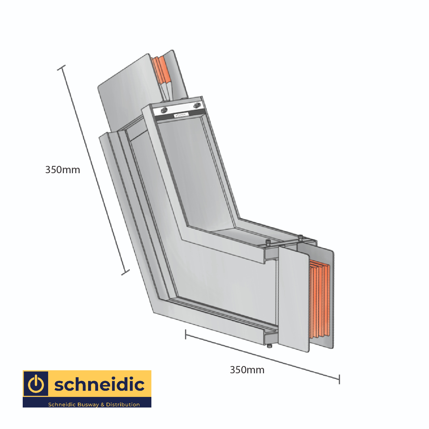 Custom Elbows | 6600A | 350mm | Schneidic | Busway