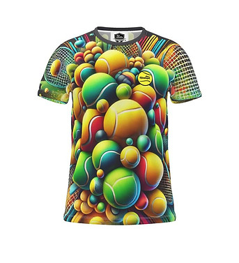 Chinwinyou Multiple Tennis Balls Unisex T-Shirt