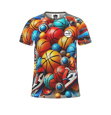 Chinwinyou Multiple Basketball Balls Unisex T-Shirt