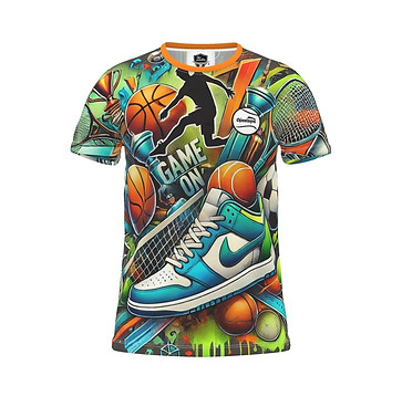 Chinwinyou Game On Basketball Unisex T-Shirts