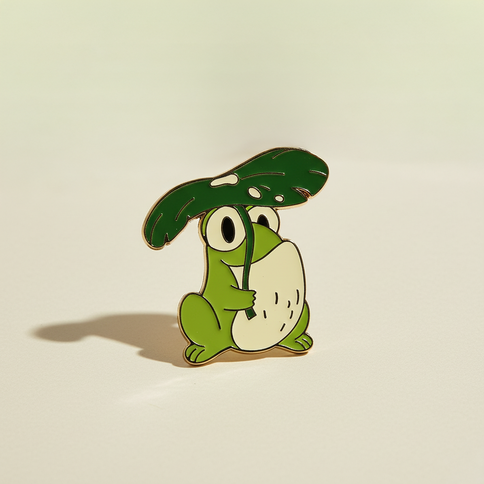 Cute Little Frog | Enamel Pin