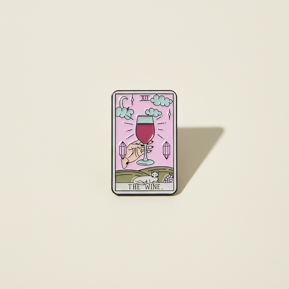 The Wine Tarot | Enamel Pin